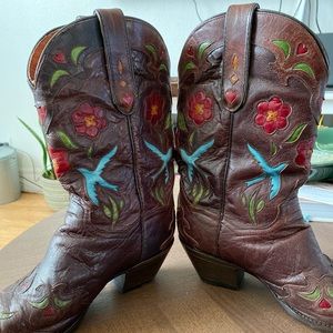 Blue Bird Dan Post Cowgirl Boots